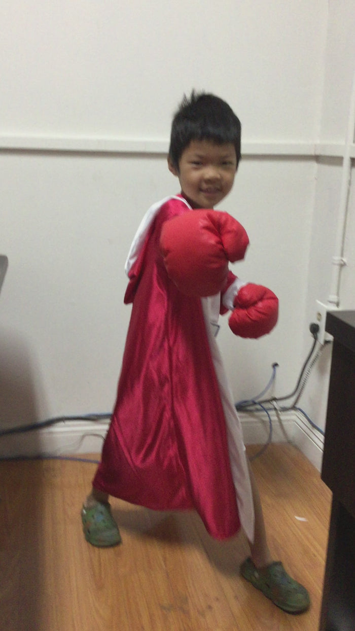 Halloween children's boxing match costume